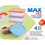Max 222 Container, BPA FREE, Arihant, 1 Pcs